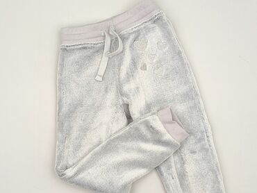 spodnie zamek z tyłu: Sweatpants, Little kids, 5-6 years, 110/116, condition - Very good