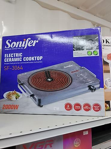 Техника для кухни: Электрическая керамическая плитка Sonifer SF‑3064 - Тип: настольная — 1