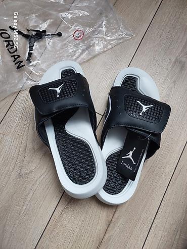 yeezy slides: Мужские сандалии, 42, 43, Jordan, Новый, цвет - Черный, Самовывоз — 3