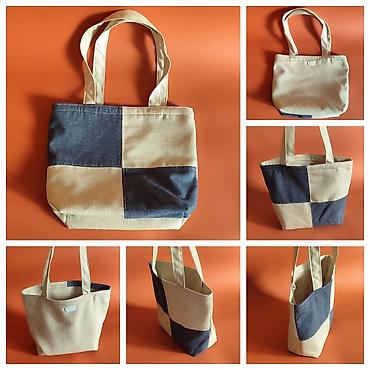 Torbe: Ručni rad ceger/torba Patchwork tote torba – ručni rad - Dizajn — 1