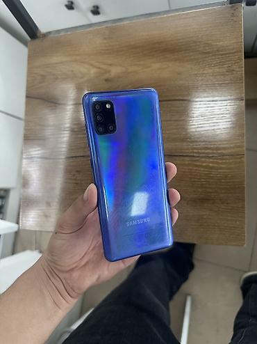 galaxy a6: Samsung Galaxy A31, Б/у, 64 ГБ, цвет - Голубой, 2 SIM — 1