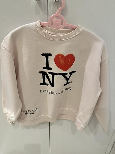 flis celovecek: Uşaq svitşotu – ZARA “I ❤️ NY” kolleksiyası İkisinə - 9 man❤️ Jaket — 2
