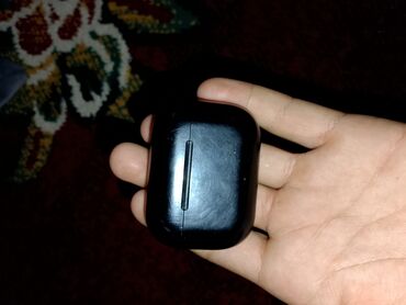 айрподс черный: Вакуумные, Apple, Б/у, Беспроводные (Bluetooth), Классические