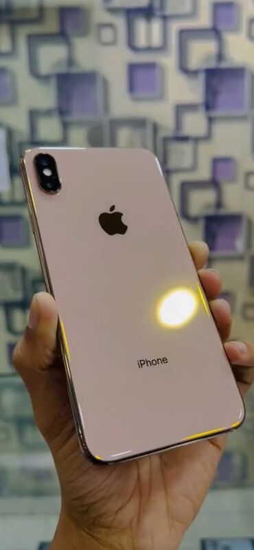 Apple iPhone: IPhone Xs Max, 64 GB, Qızılı, Face ID