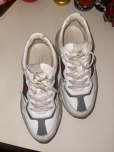 krosovka: Gucci, Ölçü: 35, rəng - Ağ, İşlənmiş — 7