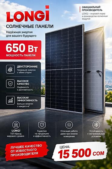 понель: Солнечная панель LONGi Hi-MO X10 (LR7-72HVD) - Мощность: (вариант 650 — 1