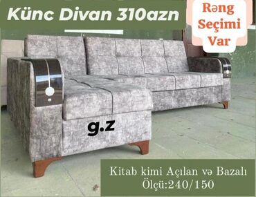 Divanlar: Künc divan, Açılan, Bazalı