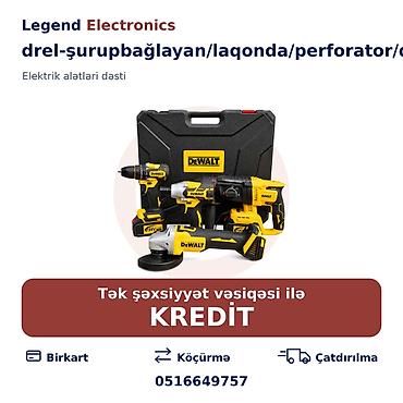 dinamometrik acar: Elan başlığı: Akkumulyatorlu elektrik alətləri dəsti — 1