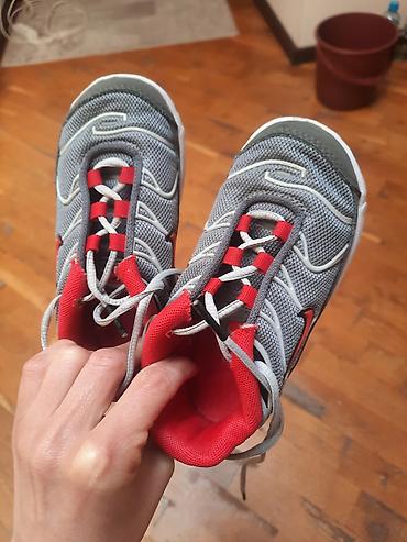 Детская обувь: Uşaq idman ayaqqabısı – Nike Air (boz/qırmızı) Qiyməti razılaşmaq — 3
