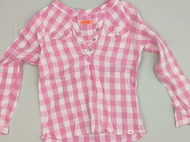 Shirt 8 years, condition - Very good, pattern - Cell, color - Pink