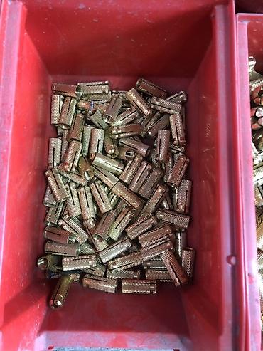 Анкерные болты: Латунные анкеры-втулки для бетона - Материал: латунь — 3