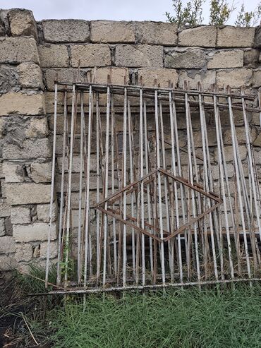 Barmaqlıqlar: Metal barmaqlıqlar – dəmir məhəccər panelləri - Material: polad — 8