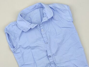 Shirts: Shirt 5-6 years, condition - Very good, pattern - Monochromatic, color - Light blue