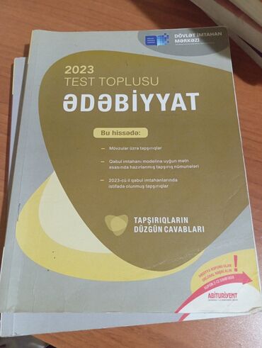 ədəbiyyat test toplusu 2020 pdf yüklə: 2023-cü il qəbul imtahanlarına hazırlıq üçün nəzərdə tutulmuş