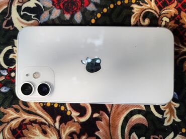 xiaomi 12t цена бишкек: IPhone 12 mini, Колдонулган, 64 ГБ, White Titanium, Каптама, 73 %