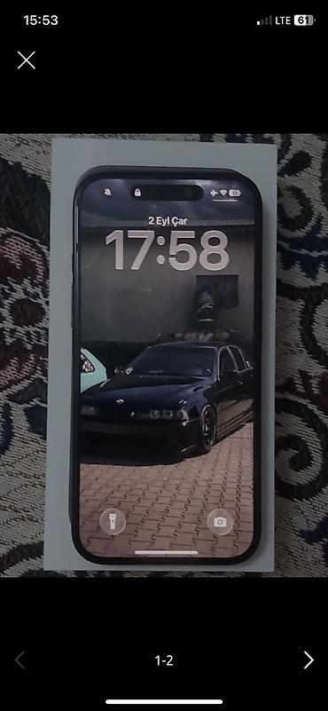 iphone satisi: IPhone 16, 128 GB, Qara, Face ID — 1