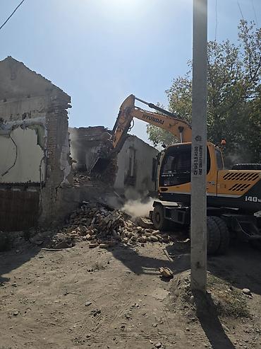 Курулуш жана оңдоо кызматтары: Услуги демонтажа и сноса зданий спецтехникой - Профессиональный — 1
