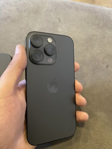 Apple iPhone: IPhone 14 Pro, 256 GB, Black Titanium, Simsiz şarj, Sənədlərlə, Zəmanət — 4