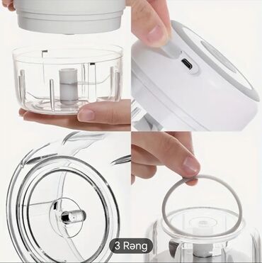 Blenderlər: **Məhsul adı:** RZSYZH 250 ml Avtomatik Doğrama Funksiyalı Elektrik — 8