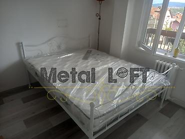 Kreveti: LUX M16 -metalni KREVETI od metala PO MERI lux Minimalistički dizajn — 8