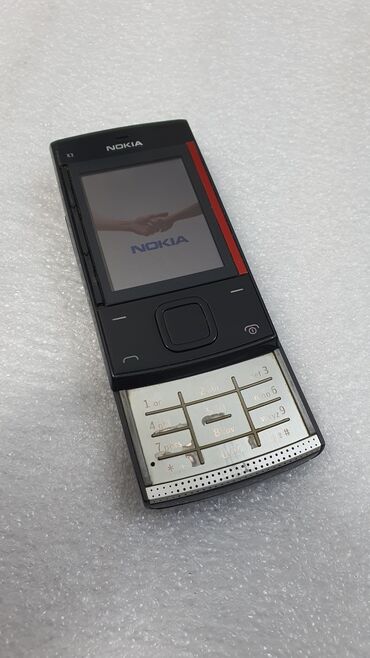 беспроводной телефон: Nokia X30, Колдонулган, 4 ГБ, түсү - Кара, 1 SIM