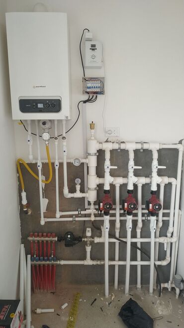 Plitə işləri: Santexnik Elektrik xidmeti