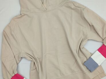 sweter w paski h: Bluza z kapturem damska, rozmiar One size