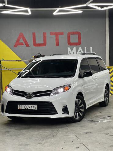 Toyota: Toyota Sienna: 2019 г., 3.5 л, Автомат, Бензин, Минивэн