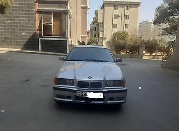 kompressor teh: BMW 3 Series sedan (E36), gümüşü rəng. - Kuzov: 4 qapı, aerodinamik — 6