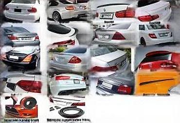 Gepek vrata: Spojler gepeka Golf 7 GTI look. Odgovara samo za standarni golf 7U — 13