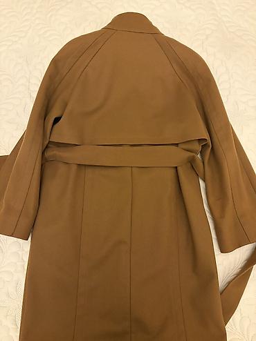 isci geyimi: Palto, Massimo Dutti, XS, rəng - Qəhvəyi — 3
