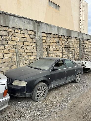 audi a8: Audi A6 (C5) sedan – qara rəngdə, S-line arxa emblemli. - Kuzov: 4 — 1