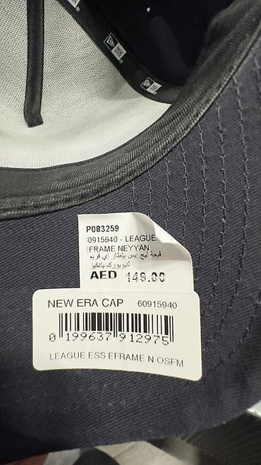 ici bos papaq: Məhsul: original New Era kepka - Rəng: tünd goy - Qulluq etiketi və — 5