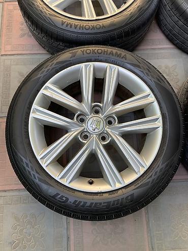 диски тайота краун: Литые Диски R 17 Toyota, Комплект, отверстий - 5, Б/у — 5