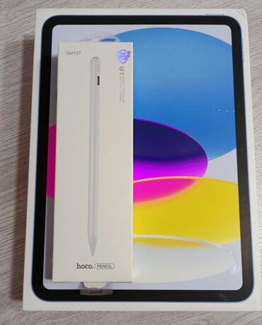 ipad satilir: Apple ipad 10 2022 10.9 64gb yaddaş ideal vəziyyətdə üzərində pencil