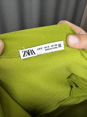 вечернее платье zara: Вечернее платье, Коктейльное, Короткая модель, Трикотаж, Без рукавов, S — 2