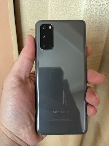 samsunq s20: Samsung Galaxy S20, 128 ГБ, цвет - Серый
