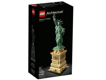 Игрушки: Lego Architecture 21042 Статуя Свободы 🗽 рекомендованный возраст