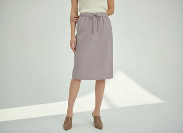 spódnice plisowane midi allegro: Women`s skirt, size M