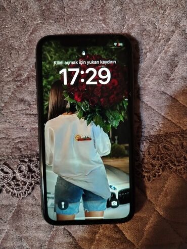 iphone 11 qiymeti islenmis: IPhone 11, 128 GB, Jet Black, Face ID