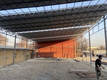 Сварка: Делаем Навес навес сварка Перилы рещетка — 17