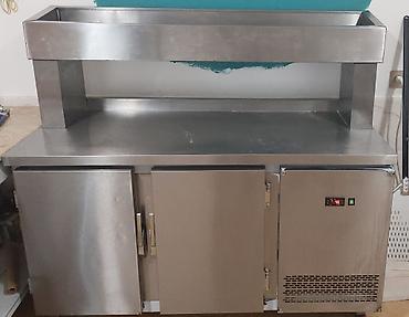 Soyuducu avadanlığı: Pizza soyuducu 1000.azn. 1.50 ×0.65 sm 2 qapılı. Yeni. Yasamal — 1