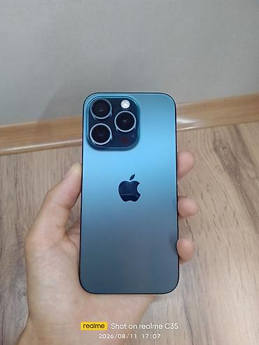 IPhone 15 Pro, Б/у, 512 ГБ, Blue Titanium, Чехол, Кабель, Коробка, 87 % at lalafo.kg IPhone 15 Pro, Б/у, 512 ГБ, Blue Titanium, Чехол, Кабель, Коробка, 87 %