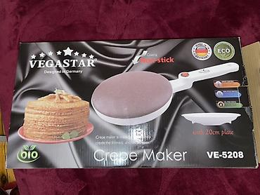 smart aparatı: VEGASTAR VE-5208 krep hazırlayan cihaz - Almaniyada dizayn edilib — 1