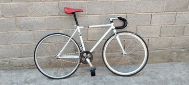 велосипеддер: Fixedgear bike фикс соотношение 46/16 руль баран все нн