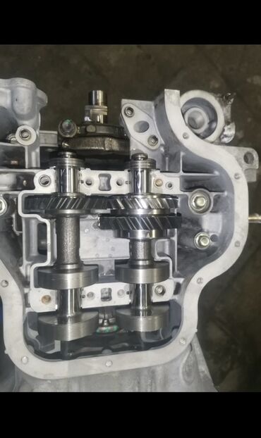 Двигатели, моторы и ГБЦ: Бензиновый мотор Toyota 1.6 л, Б/у — 9