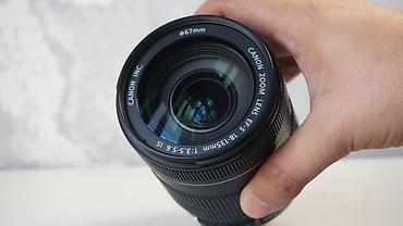 sony alpha 7: Canon EF-S 18-135mm IS obyektiv - Uyğunluq: Canon EF-S bayonetli — 4