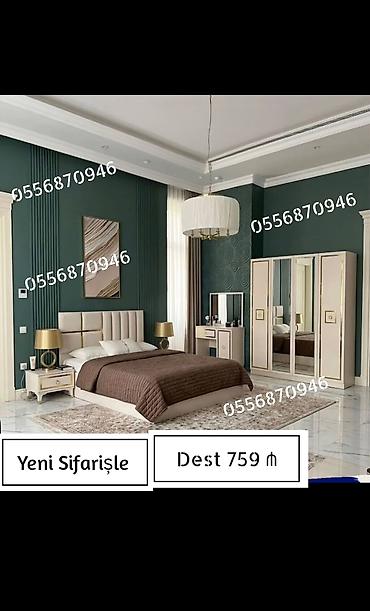Yataq otağı dəstləri: Yataq otağı dəstləri – modern dizaynlı, funksional və zərif — 2