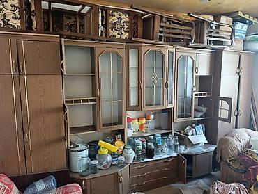 çay dəstləri: Qonaq otağı üçün modul divar dolabı - Material: laminat/MDP ağac — 2