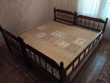 2 спальная кровать: Б/у, Для мальчика, Без подьемного механизма, Без матраса, Без выдвижных ящиков, Германия